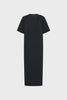 Juno Knot Tee Dress Black