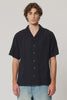 Bowler Seersucker Shirt Vintage Black