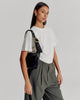 Everyday Croissant Bag Black