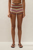 Playa Mini Short Luis Stripe Dusty Mauve