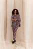 Etoffe Check Column Skirt