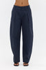 Imprint Tailored Cotton Trousers Ink