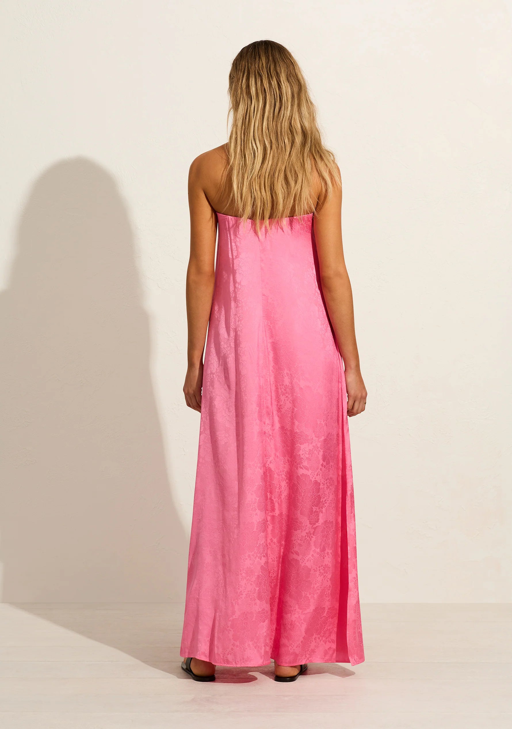 Tyria Maxi Dress Rose Pink