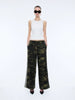 Myla Wide Leg Pant Camo Print
