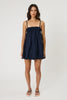 Porter Mini Dress Midnight Stripe