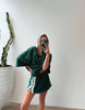 Maya Mini Skirt Forest Green