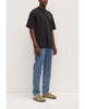 Eli Heavyweight Short Sleeve Tee Washed Black