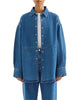Otis Organic Denim Jacket Fresh Blue