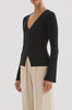 Ettiene Knit Cardigan Black