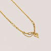 Beloved Necklace Gold Plated