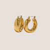 Bold Hoops 18k Gold Plated