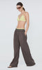 Jerri Wide Leg Pant Chocolate