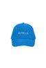 Spell Embroidered Cap Sea Blue