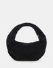 Renee Shoulder Bag Black Suede