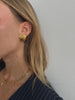 Criss Cross Earrings Gold