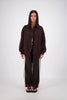 Ischia Bomber Dark Brown