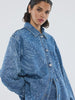 Lisa Denim Shirt Blue Mixed Animal