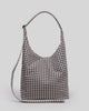 Large Nylon Sling Black and White Gingham
