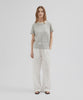 Striped Standard Tee Grey/Butter