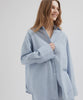 Striped Lounge Shirt Blue Stripe