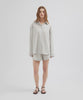 Striped Lounge Shirt White Stripe