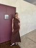 Sienna Maxi Dress Brown