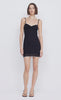 Naelle Knit Mini Dress Black