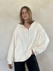 French Terry Pullover Cream