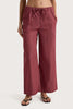 Freja Pant Wine Stripe