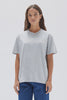 Womens Organic Base Tee Grey Marle