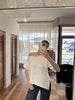 ASY Boucle Knit Top White