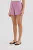 Lounge Linen Short / Grape