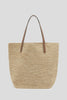 Raffia Beach Tote Natural/Tan