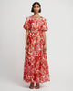 Margiela Maxi Dress Scarlet Garden