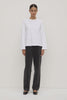 Dana Relaxed Long Sleeve Tee White