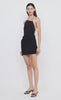 Andy Asym Mini Dress Black