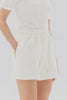 Rosie Fleece Short Antique White