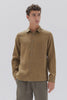 Casual Long Sleeve Shirt Pea Dark Green