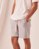 Reuben Jersey Shorts Grey Marle
